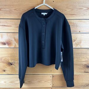 Good American Black Sweatshirt